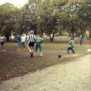 Knattefotboll i Lagmansparken/Båtparken 1970. SAIK mot EP.